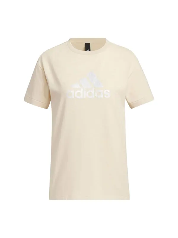 Футболка rco bos футболка азиатские размеры Adidas — изображение 1 из 3, бежевый