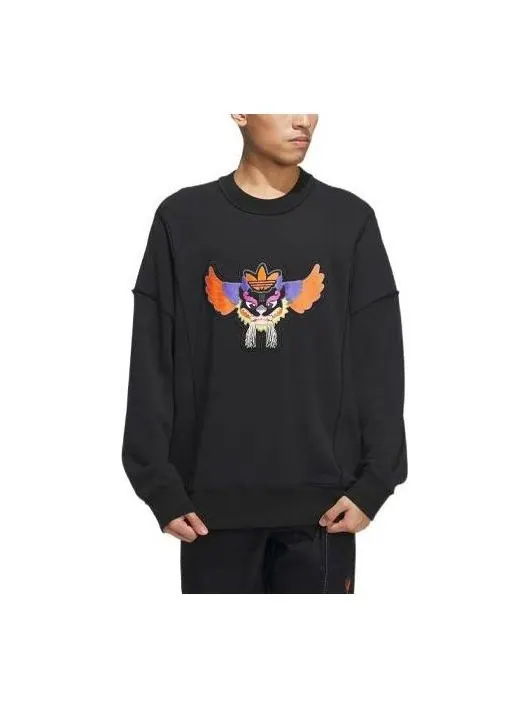Худи adidas TOC QL Crew Sweatshirt 'Black' — изображение 1 из 3, черный