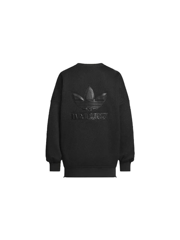 Свитер adidas originals x IVY PARK Sweaters 'Black' — изображение 2 из 5, черный
