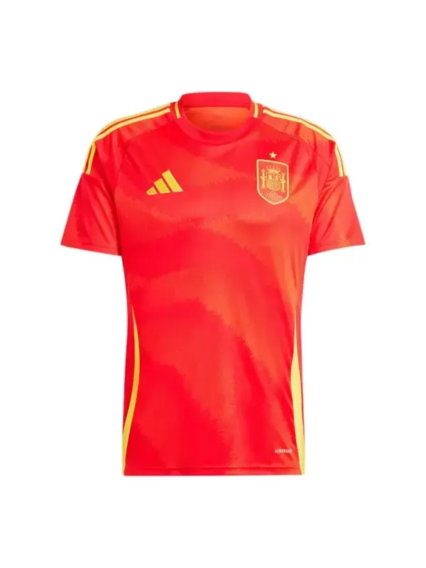 Футболка испания 24 домашняя футболка азия размеры Adidas, алый — изображение 1 из 2, красный