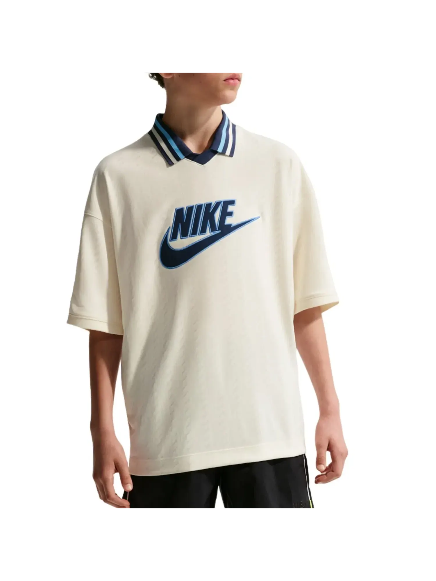 Футболка с коротким рукавом Nike Sportswear 'Soft Pearl Midnight Navy University Blue' IQ0435-047 — изображение 1 из 2