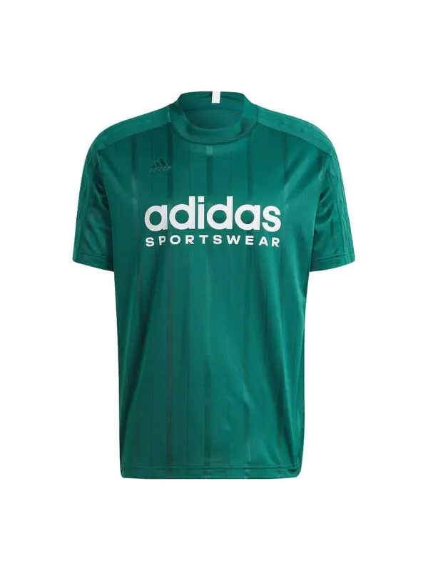 Футболка с логотипом tiro Adidas — изображение 1 из 4, зеленый/белый