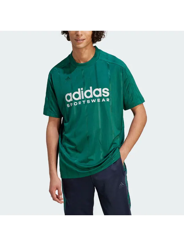 Футболка с логотипом tiro Adidas — изображение 2 из 4, зеленый/белый