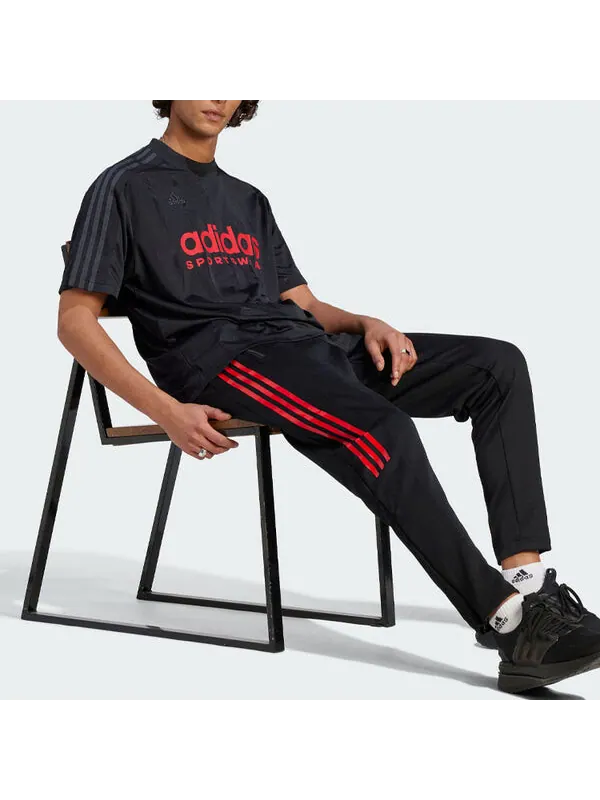 Футболка с логотипом tiro Adidas — изображение 4 из 4, черный