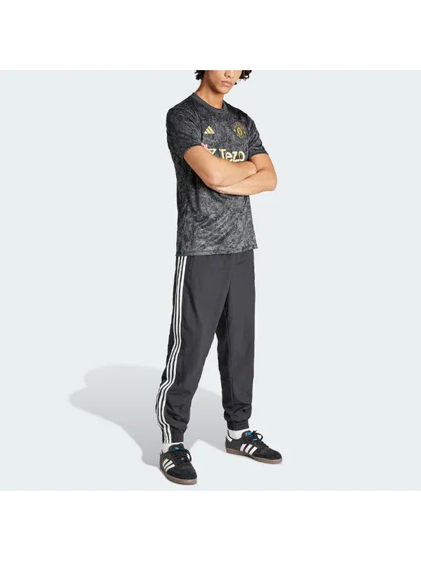 Футболка manchester united stone roses pre match jersey asia sizing Adidas — изображение 3 из 4, черный