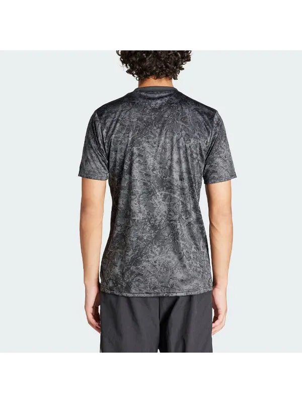 Футболка manchester united stone roses pre match jersey asia sizing Adidas — изображение 4 из 4, черный