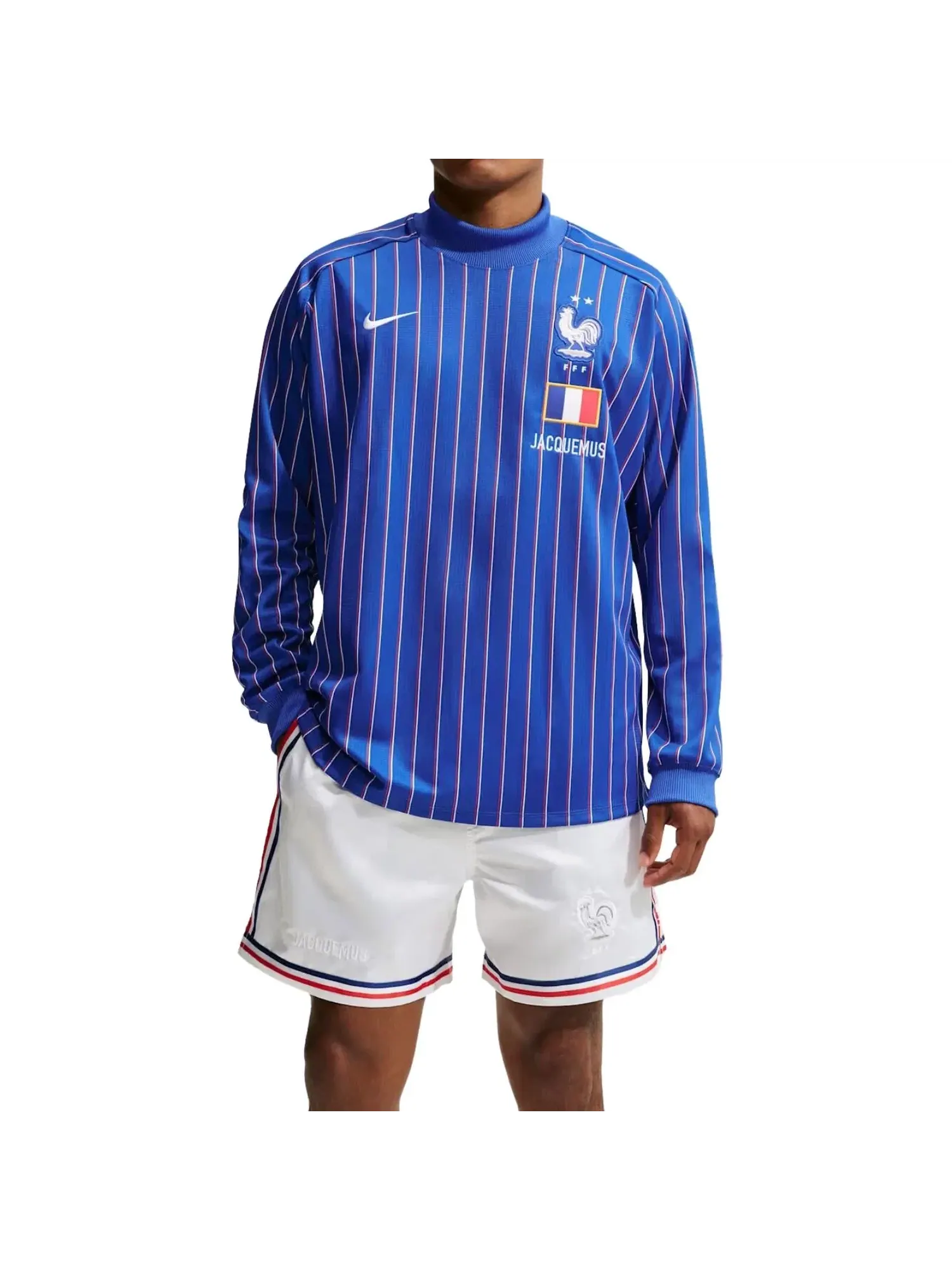 Мужские шорты для футбола Nike x France x Jacquemus Cryoshot Shorts — изображение 3 из 3, белый