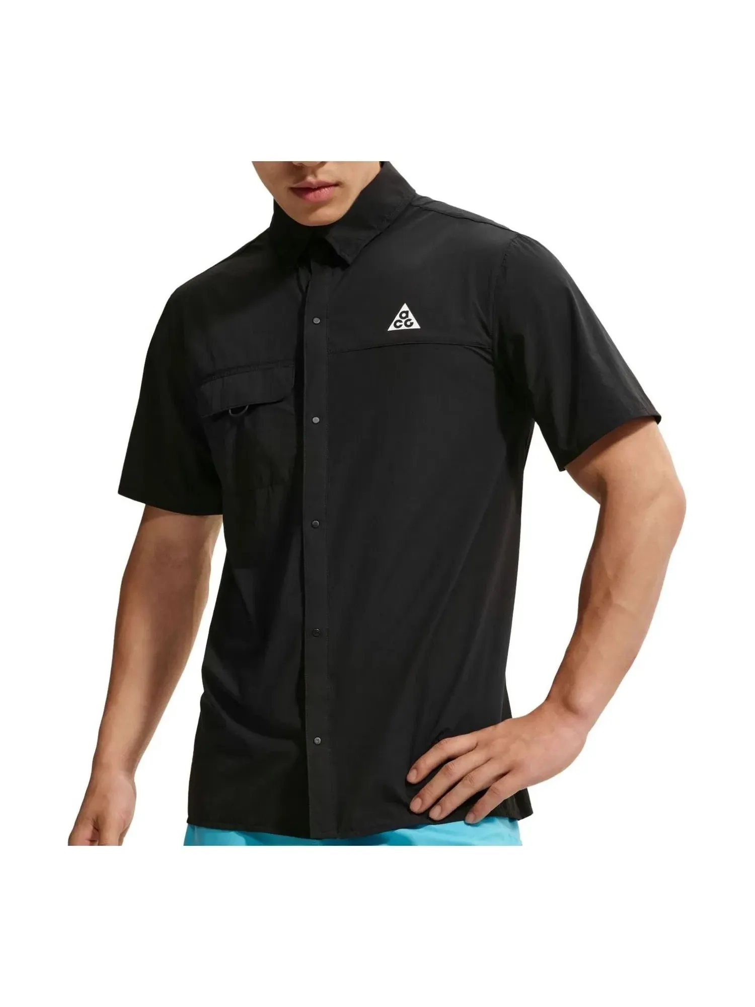 Мужская рубашка ACG Aireez Trail Nike — изображение 1 из 3, черный