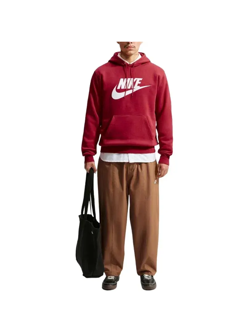 Мужские спортивные брюки с принтом Nike Sportswear Club — изображение 2 из 3, коричневый