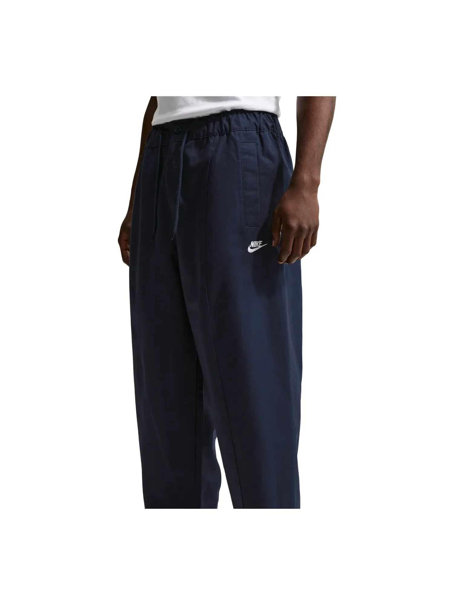 Мужские спортивные штаны с логотипом Nike Sportswear Club Obsidian White — изображение 1 из 3, синий