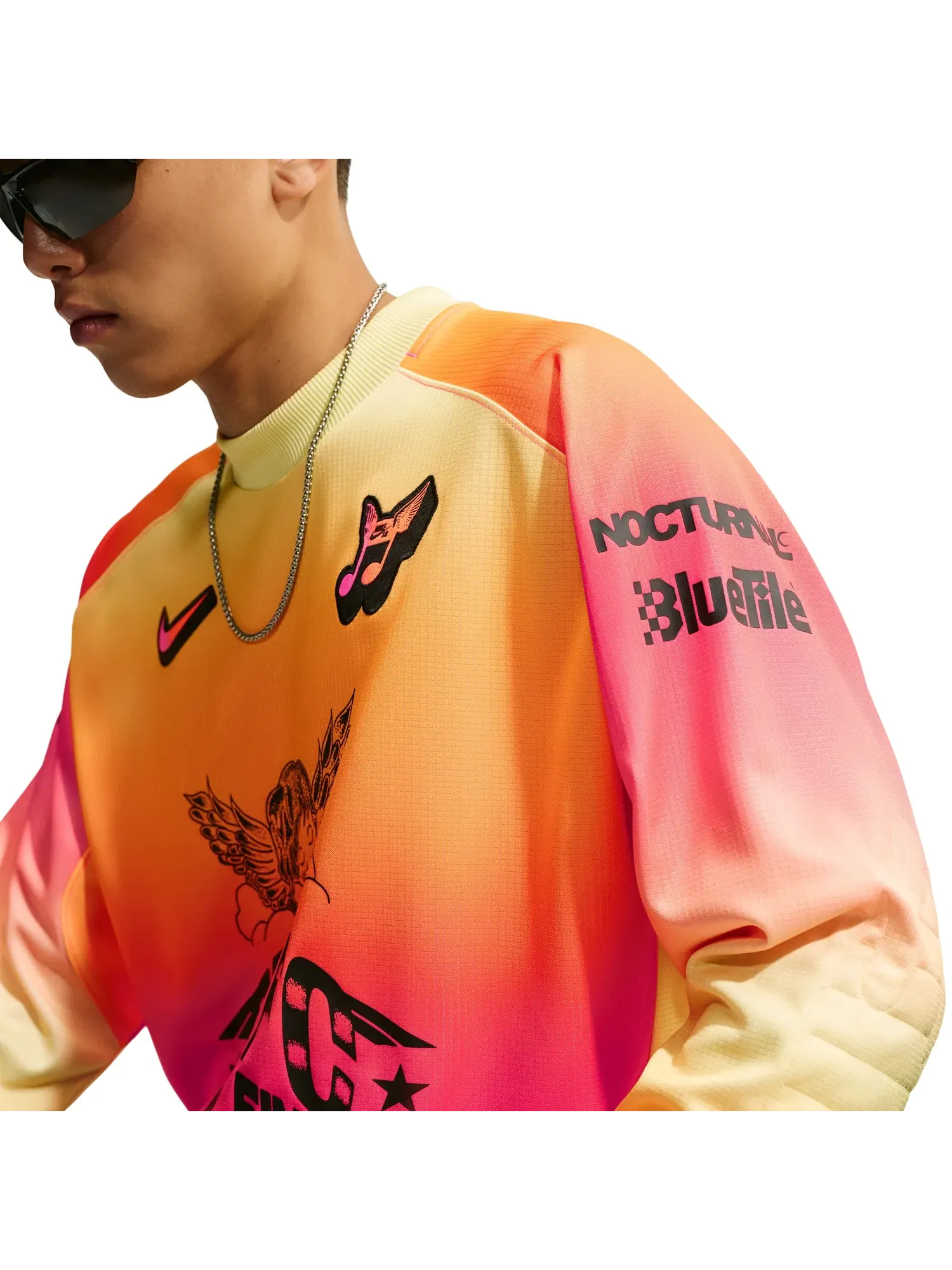Мужская футболка Nike SB скейтбординг Hyper Pink — изображение 4 из 6, розовый