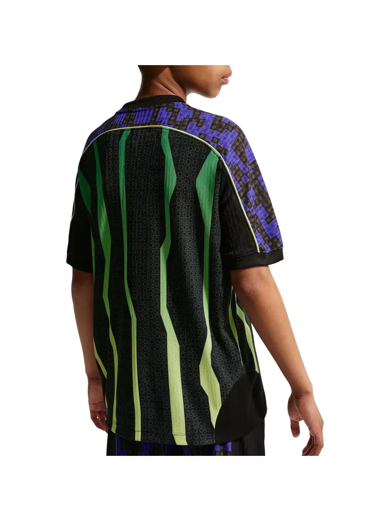 Детская футболка с принтом Nike x LEGO Collection Dri-FIT Jersey — изображение 3 из 3, черный