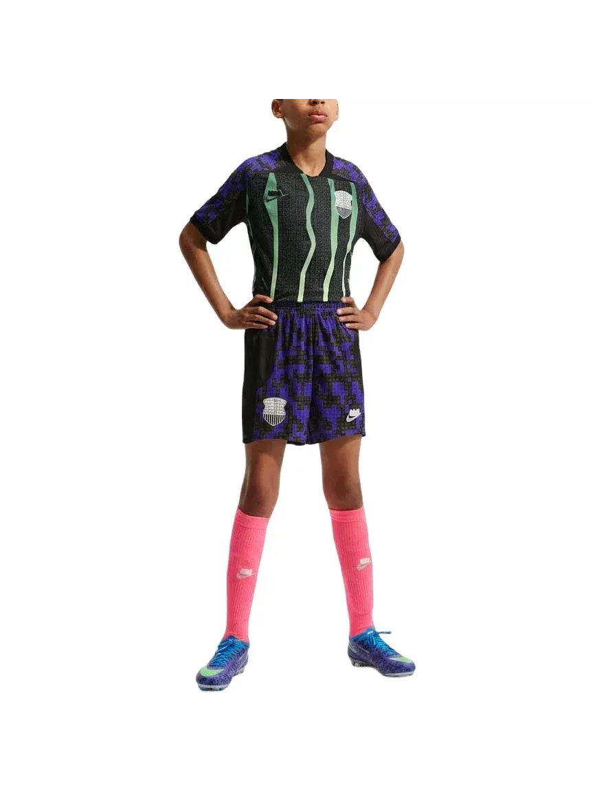 Детские шорты из футера с принтом Nike x LEGO Collection Aero-FIT Shorts — изображение 3 из 4, черный