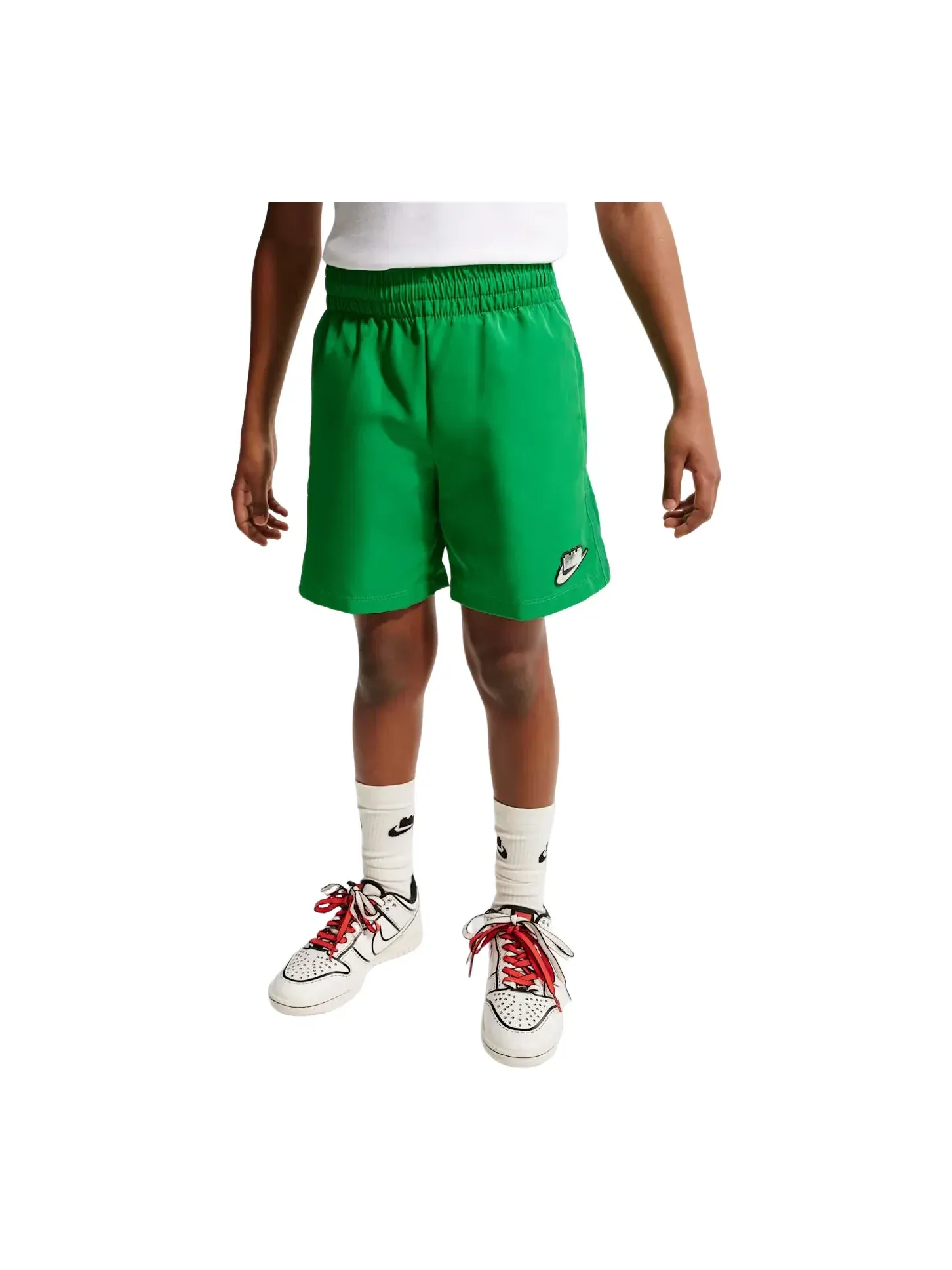 Детские шорты Nike x LEGO Collection Lucky Green — изображение 1 из 4, зеленый