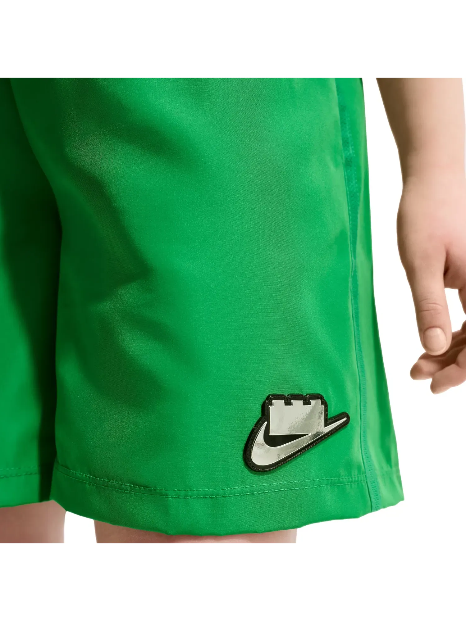Детские шорты Nike x LEGO Collection Lucky Green — изображение 4 из 4, зеленый