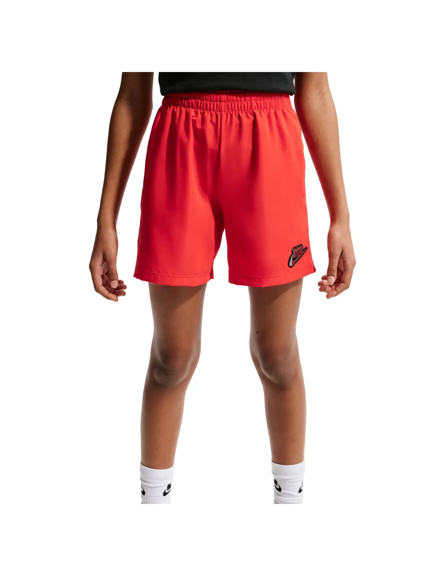 Детские шорты с принтом Nike x LEGO Collection Rush Red — изображение 2 из 3, красный