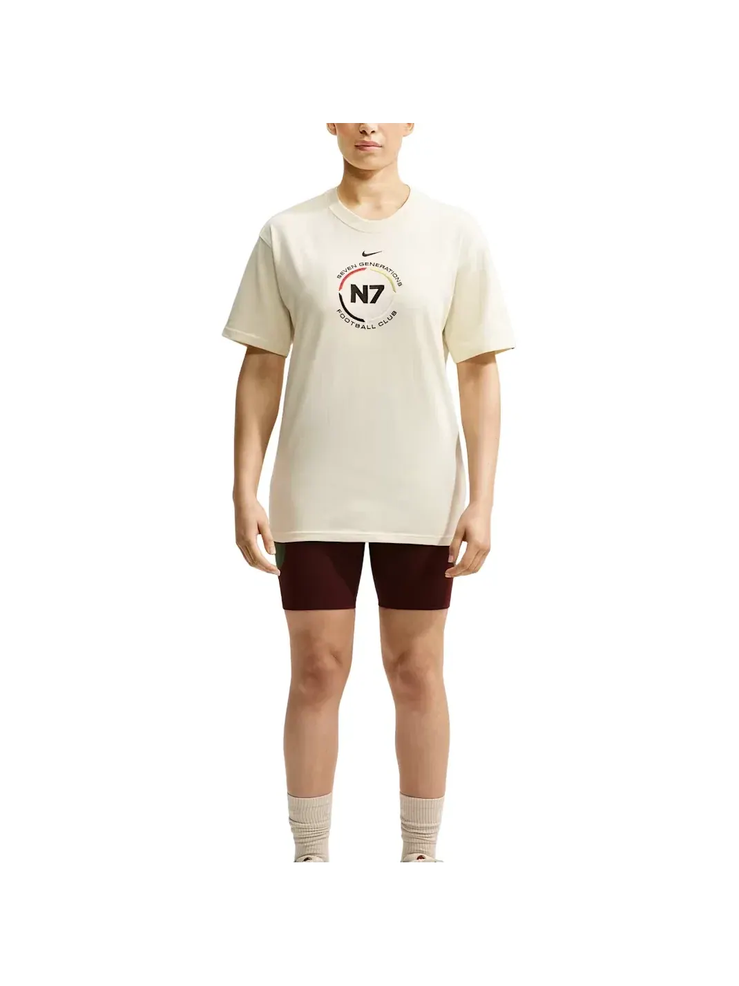 Мужская футболка хлопковая Nike Sportswear Coconut Milk — изображение 3 из 3, белый