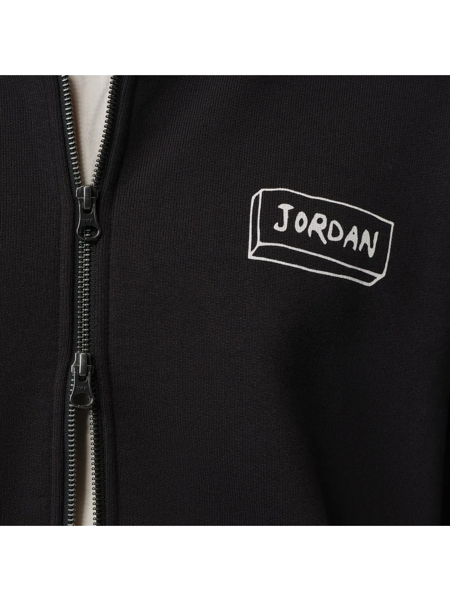Худи Air Jordan x Union x Fragment на молнии — изображение 2 из 6, черный