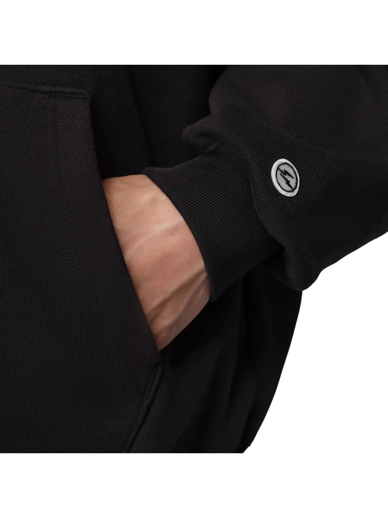 Худи Air Jordan x Union x Fragment на молнии — изображение 3 из 6, черный