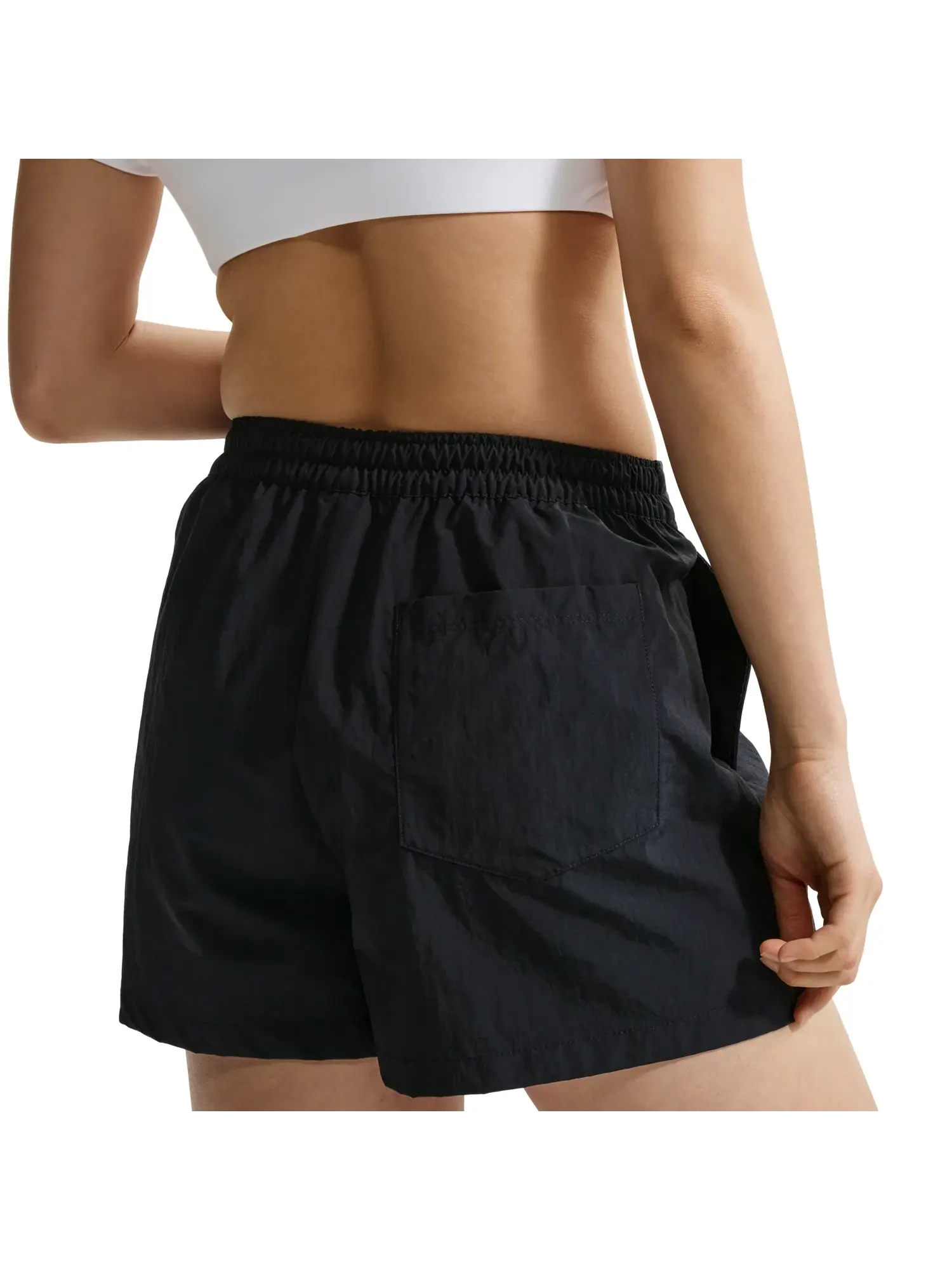 Юбка-шорты Nike Sportswear Mid-Rise Skort 'Black' IR1649-010 — изображение 2 из 3, черный