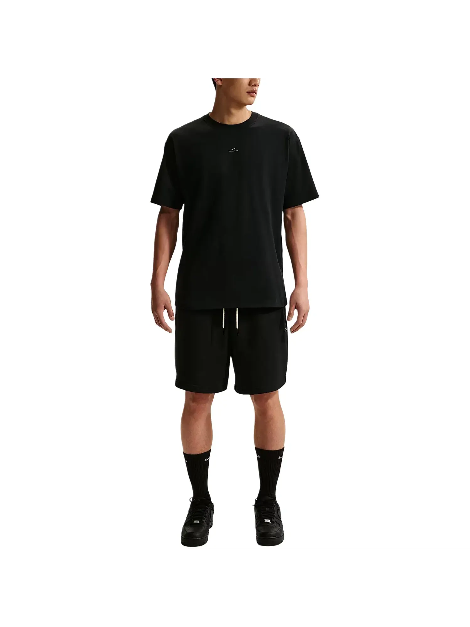 Мужская футболка с технологией Dri-FIT Nike Standard Issue — изображение 4 из 6, черный