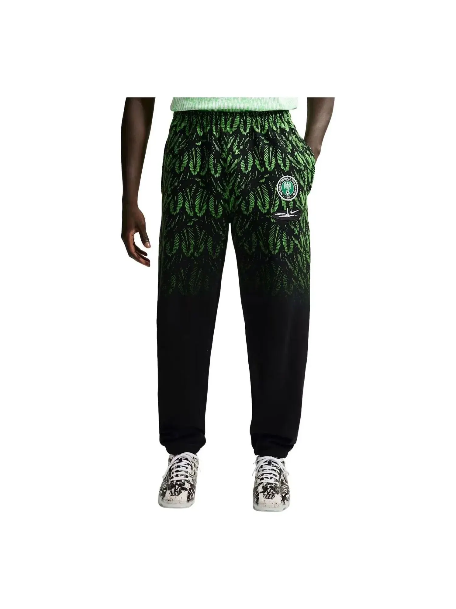 Мужские спортивные штаны из флиса Nike x Slawn Cryoshot — изображение 1 из 2, черный