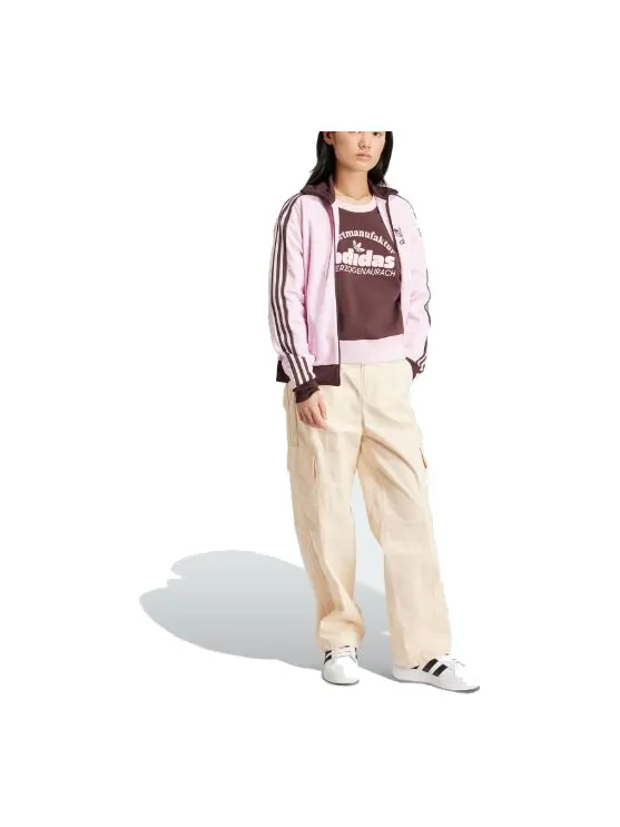 Куртка оригиналы beckenbauer track top asia sizing Adidas — изображение 2 из 3, розовый/коричневый