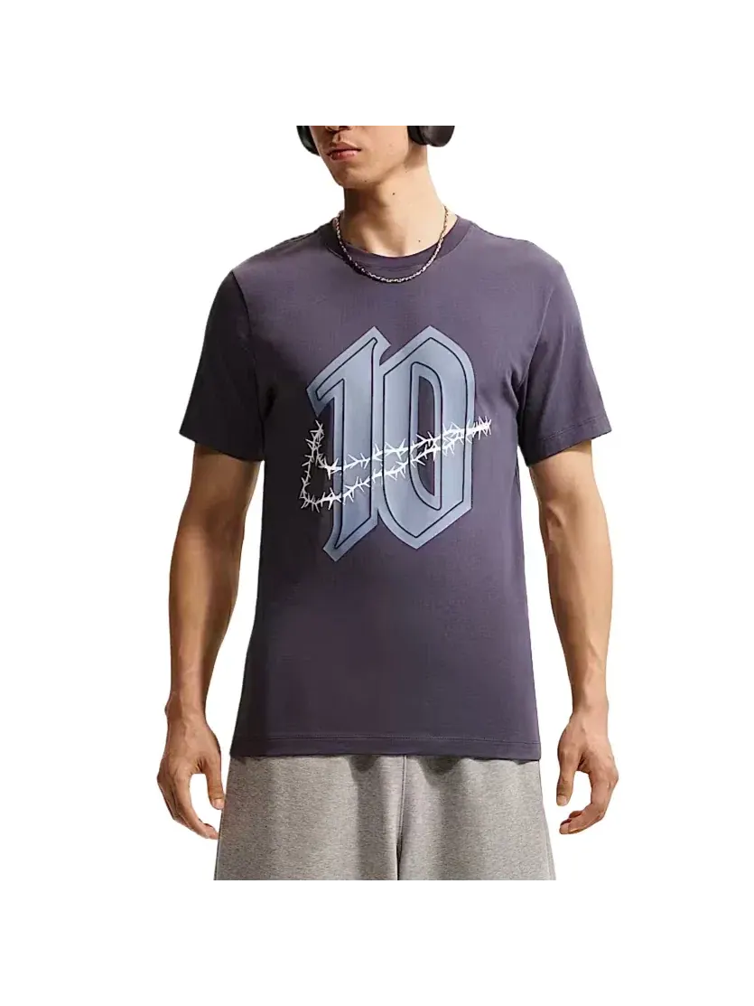 Мужская футболка с коротким рукавом Nike Sportswear Dark Raisin — изображение 2 из 3, красный