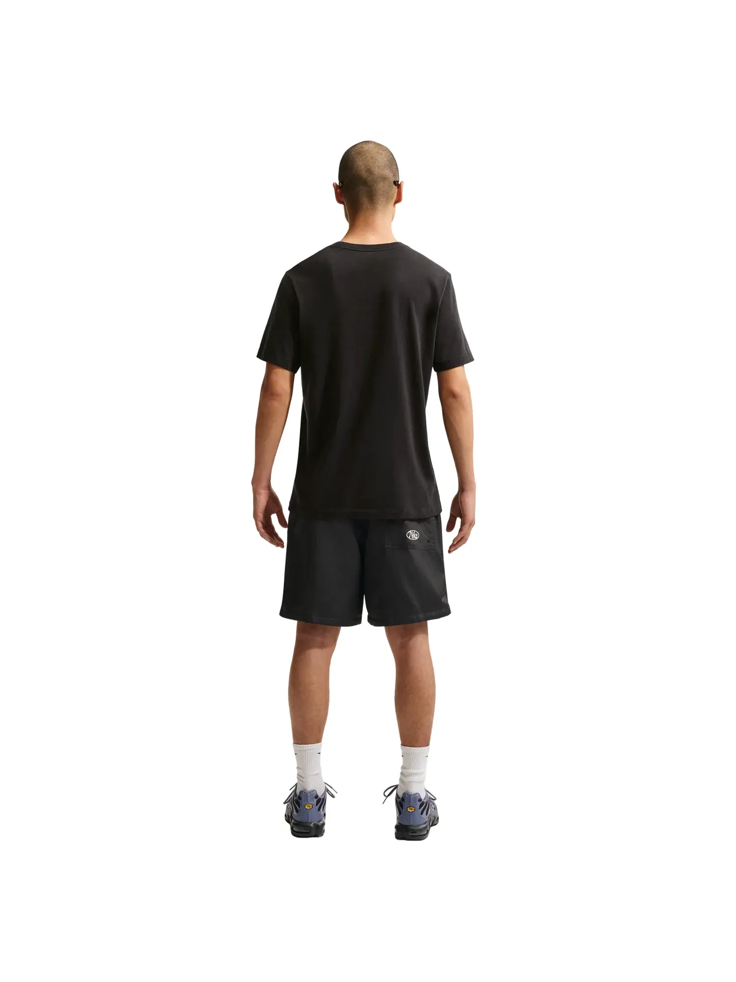 Шорты Nike Club Flow 'Black Pure Platinum' IR6935-010 — изображение 3 из 3, черный