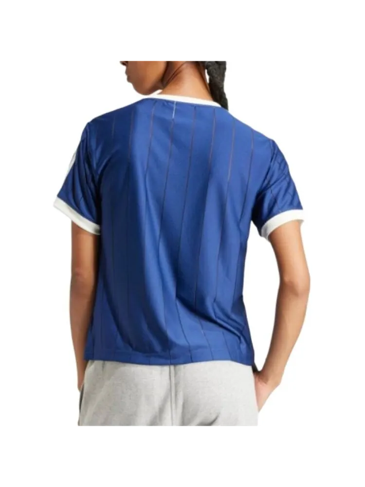 Футболка Adidas Originals 3-Stripes — изображение 4 из 5, синий