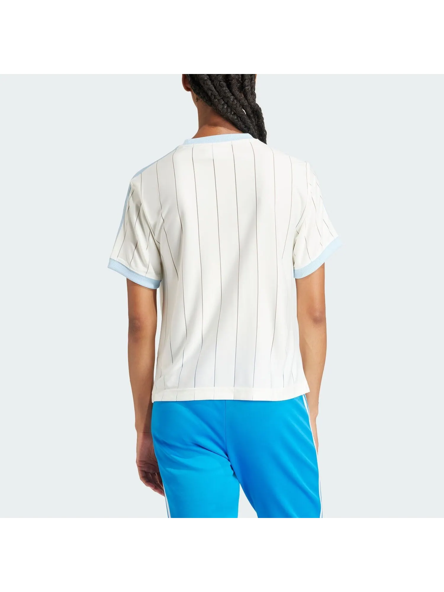 Футболка Adidas Originals 3-Stripes — изображение 3 из 5, белый