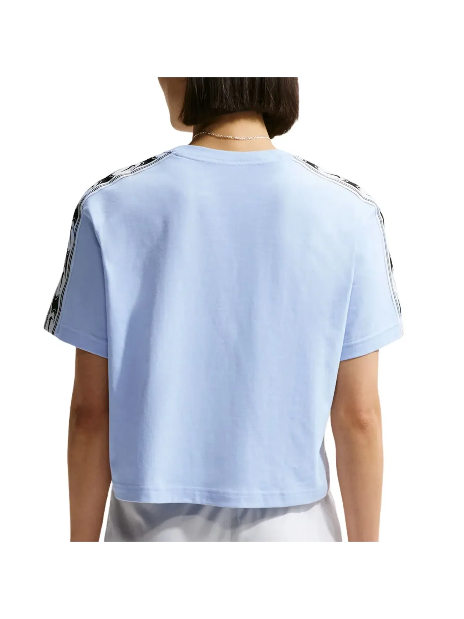 Классическая свободная укороченная футболка Nike Sportswear — изображение 2 из 2, синий