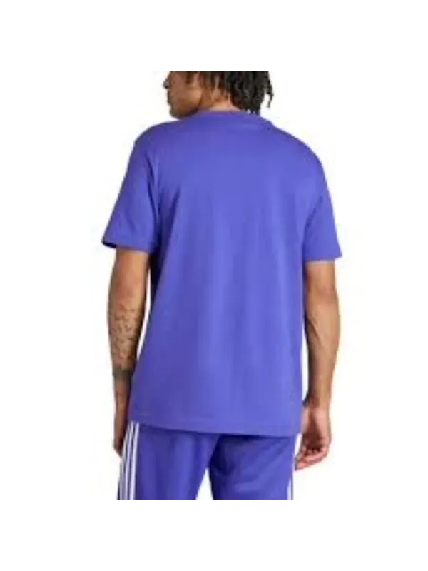 Футболка adicolor trefoil футболка азиатские размеры Adidas — изображение 2 из 3, фиолетовый/белый