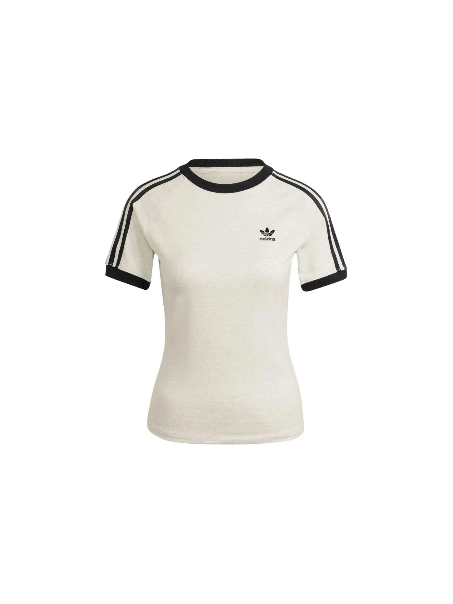 Футболка Adidas Originals 3-Stripes Slim Raglan — изображение 1 из 5, белый