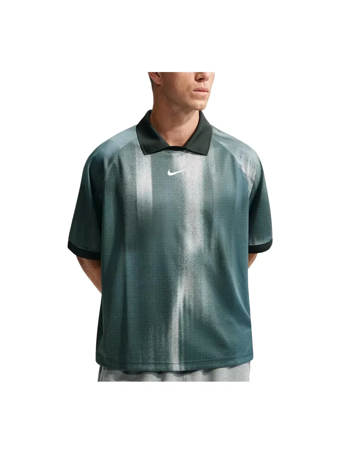 Мужская джерси Nike SB Sunset Dri-FIT Jacquard Skate Jersey — изображение 1 из 3, зеленый