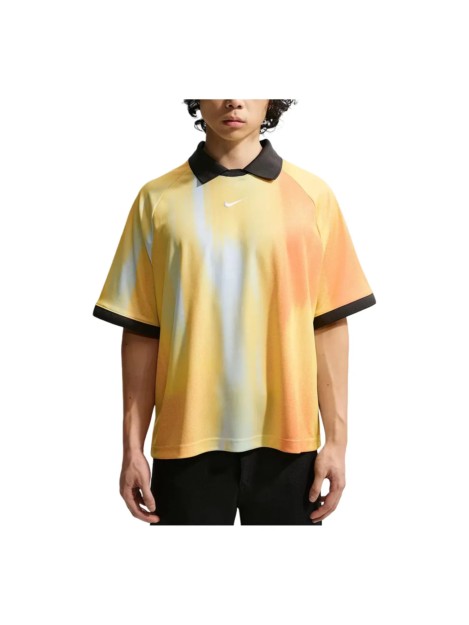 Мужская джерси Nike SB Sunset Dri-FIT Jacquard Skate Jersey — изображение 1 из 3, золото