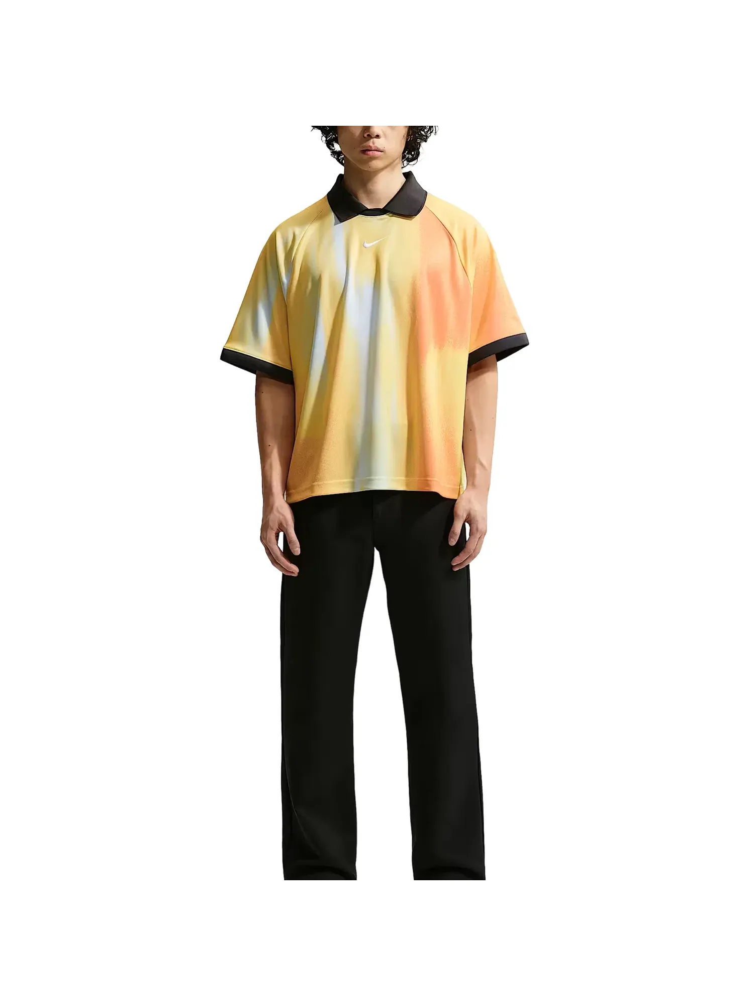 Мужская джерси Nike SB Sunset Dri-FIT Jacquard Skate Jersey — изображение 2 из 3, золото