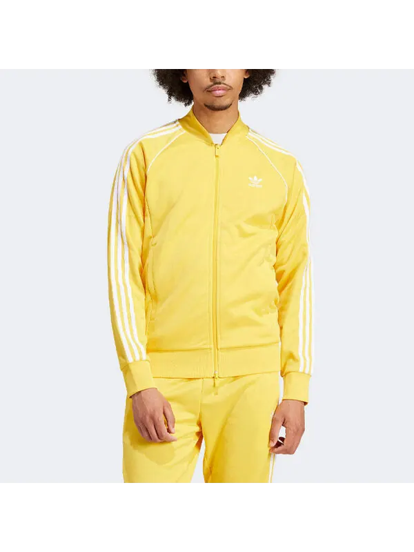 Куртка оригиналы adicolor классика sst куртка азия размеры Adidas — изображение 2 из 4, желтый/белый