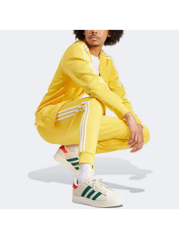 Куртка оригиналы adicolor классика sst куртка азия размеры Adidas — изображение 3 из 4, желтый/белый