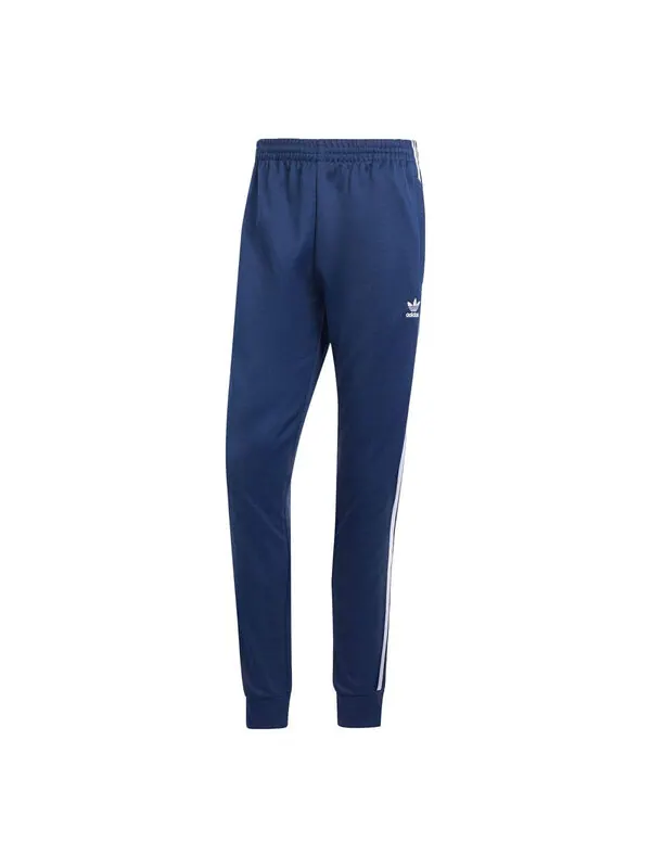 Брюки adicolor classics sst track pants 'blue white' Adidas — изображение 1 из 3, синий/белый