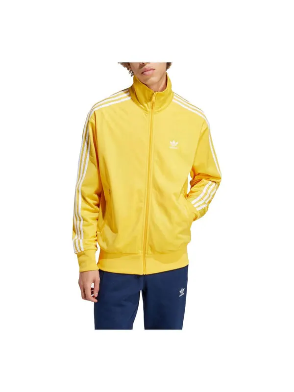 Куртка adicolor classics firebird track jacket Adidas — изображение 1 из 2, золотистый