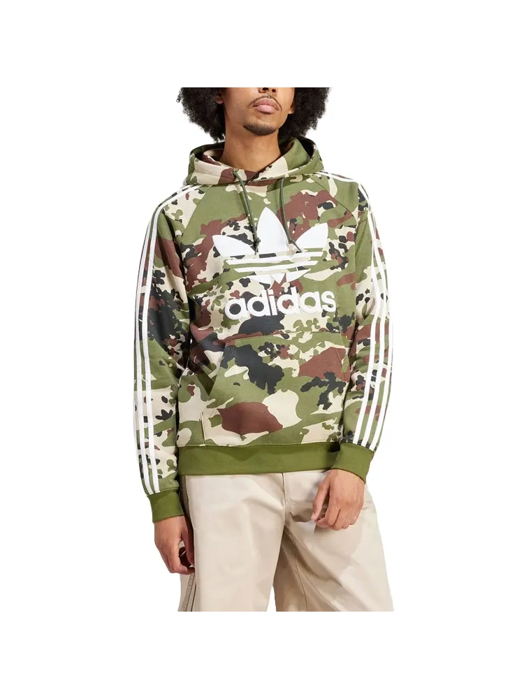 Худи adidas Camo Graphic Hoodie Asia Sizing 'Green' — изображение 2 из 3, зеленый