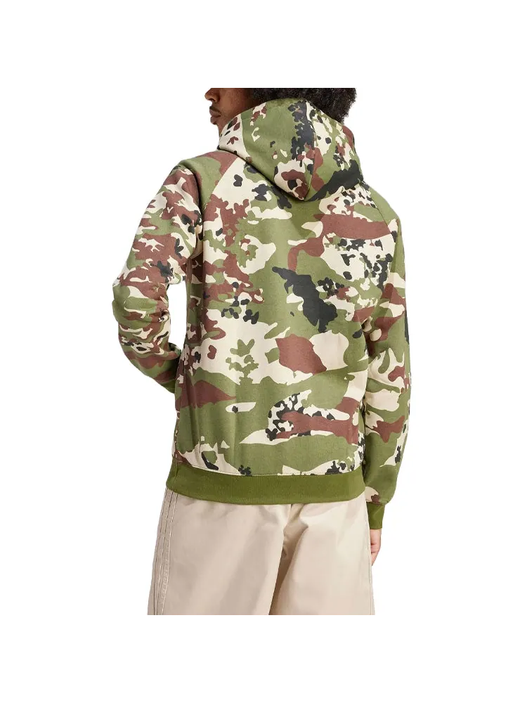Худи adidas Camo Graphic Hoodie Asia Sizing 'Green' — изображение 3 из 3, зеленый