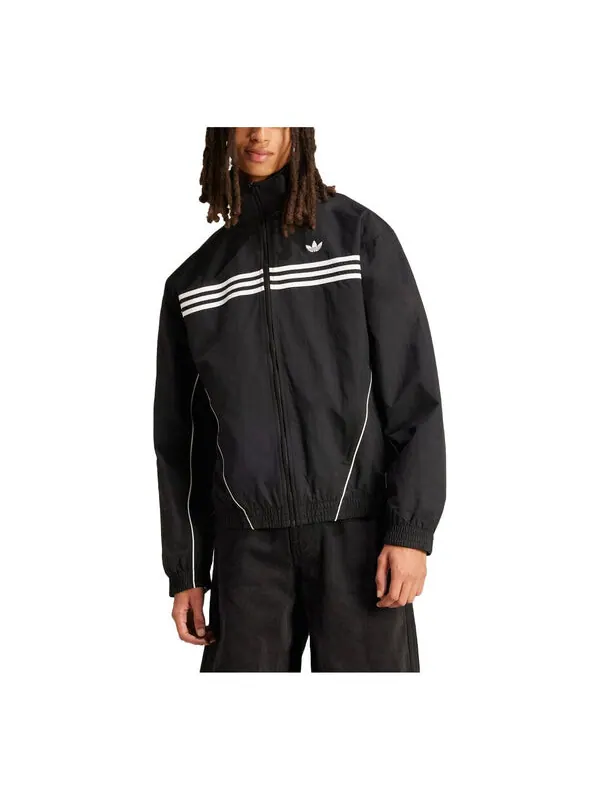Куртка пламя куртка азиатские размеры Adidas — изображение 1 из 2, черный