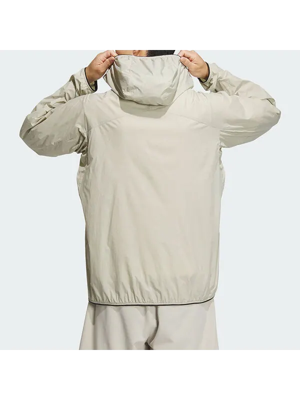Куртка wind.rdy куртка азиатские размеры Adidas — изображение 3 из 4, бежевый