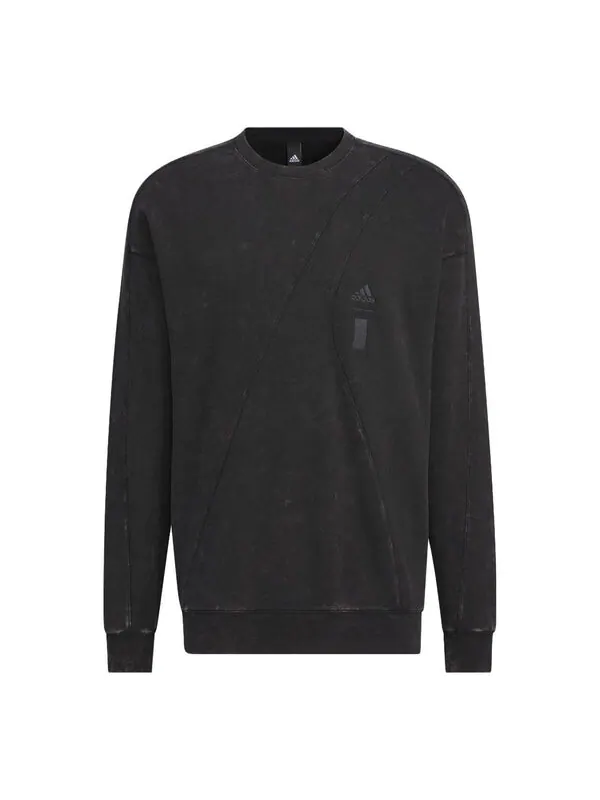 Свитера wuji dye crew толстовка Adidas — изображение 1 из 1, черный