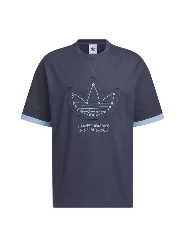 Футболка оригиналы x yu nagaba Футболка Adidas — изображение 1 из 1, темно-синий