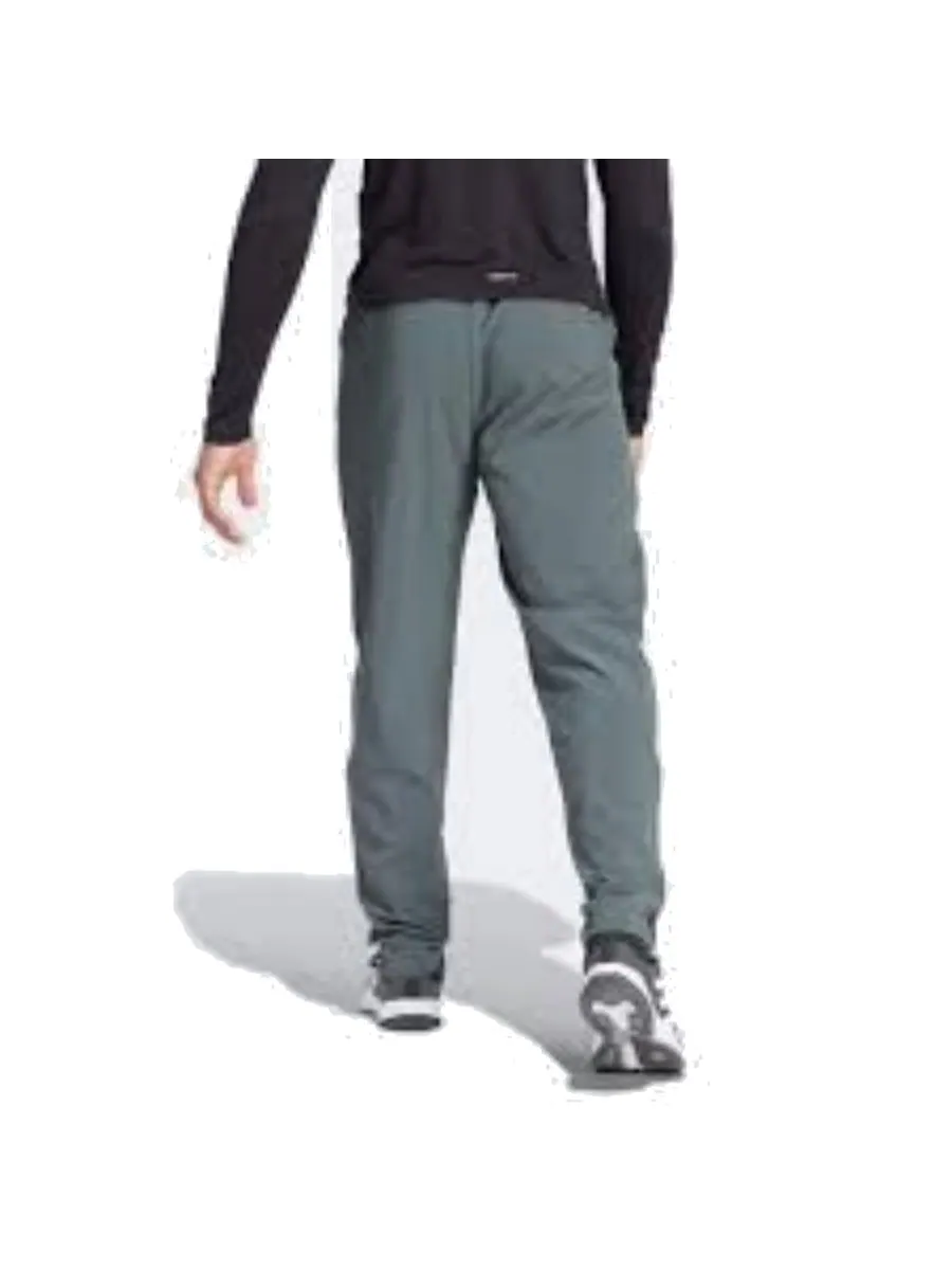 Спортивные брюки adidas Workout Woven Pants 'Teal' — изображение 3 из 3, бирюзовый
