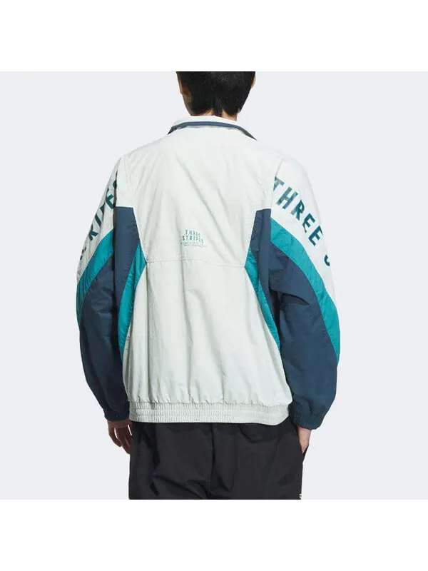 Куртка плетеные Куртка азиатские размеры Adidas — изображение 4 из 4, белый/синий