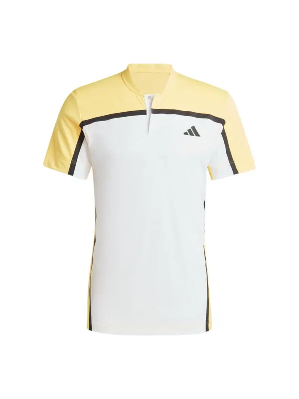 Рубашка поло теннис heat.rdy pro freelift henley polo shirt asia sizing Adidas — изображение 1 из 4, белый